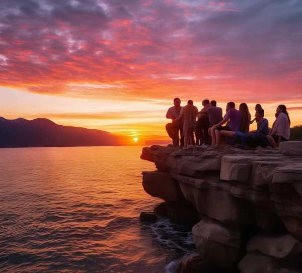 夕阳无限好，晚晴夕红之旅，难忘的旅游团体验
