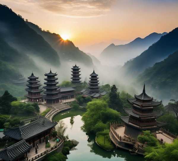 眉山风情游，揭秘眉山美景与人文精髓