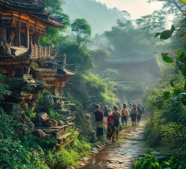 恩施土家族秘境之旅，深度探寻神秘土家族风情