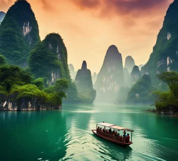 探寻桂林山水甲天下之美，绝美旅游景点揭秘之旅