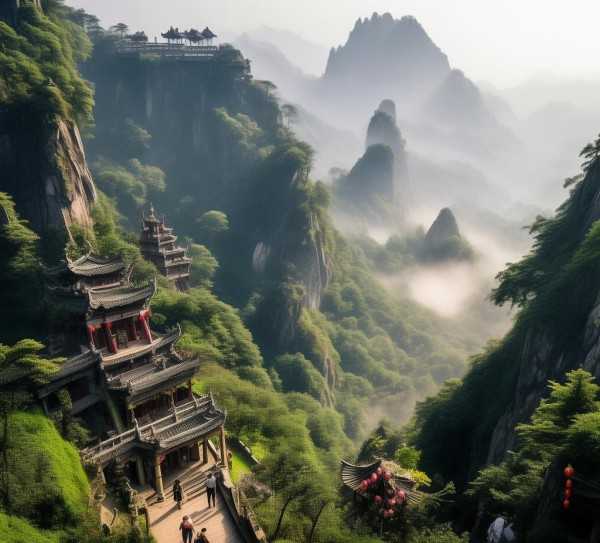 武当山，圣地之旅，自然人文共赏