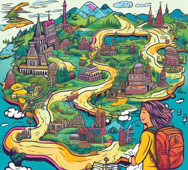 探索之旅，定制化旅游路线指南