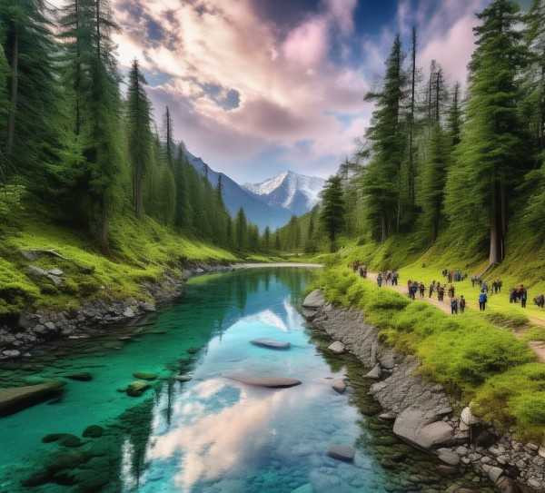 林芝秘境之旅，探寻绝美风光的旅游路线攻略