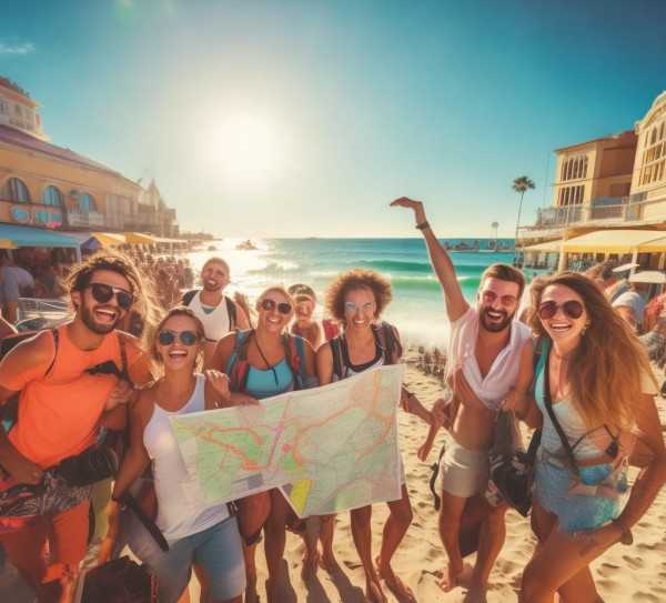 夏日畅游，暑期旅游团，说走就走的旅行集结号