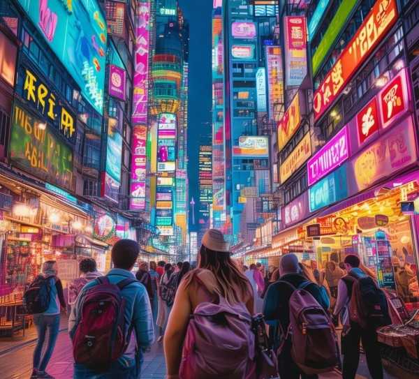 霓虹都市风情之旅，深度旅游攻略指南